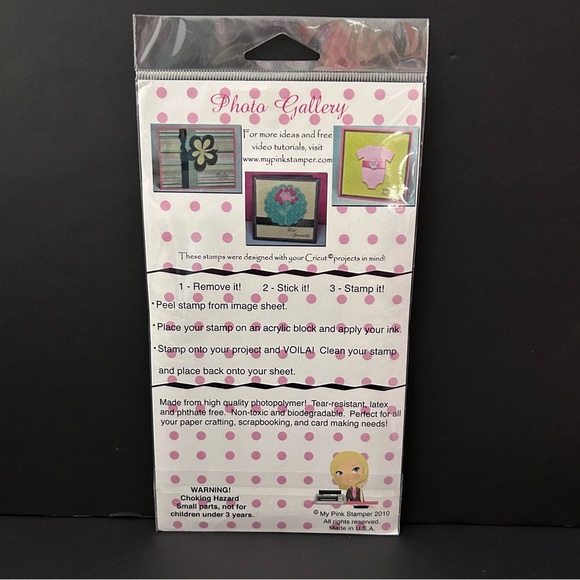 My Pink Stamper clear stamps set - EVERYDAY OCCASIONS - Picture 2 of 16